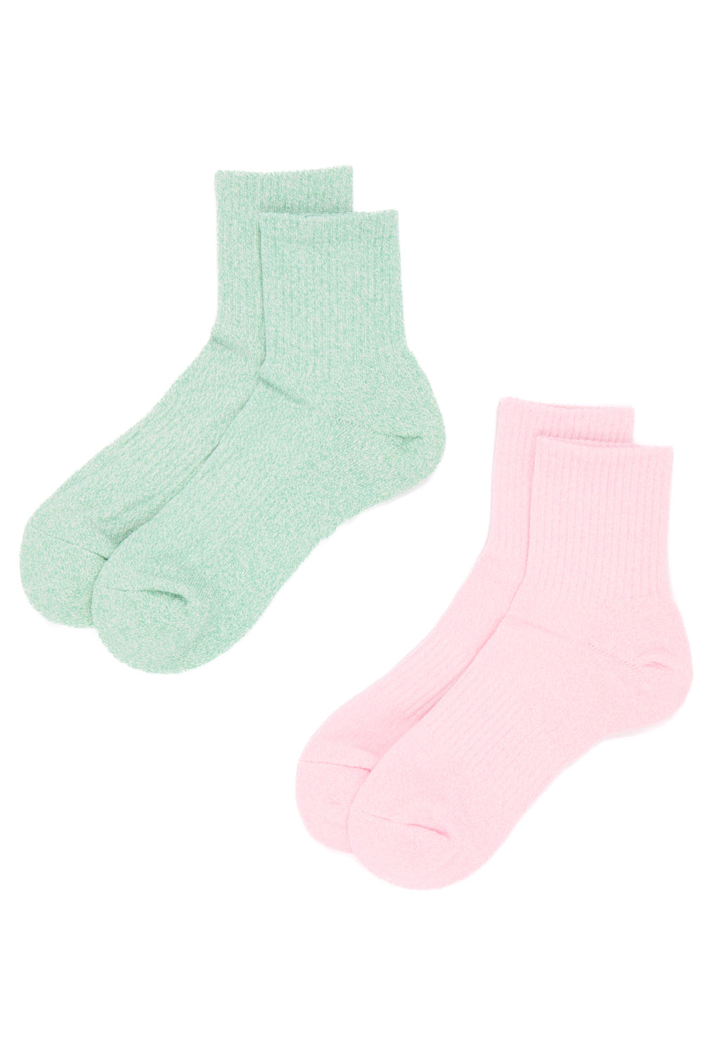 Gramicci Paper Mix Socks - Crimson / Emerald