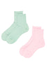 Gramicci Paper Mix Socks - Crimson / Emerald