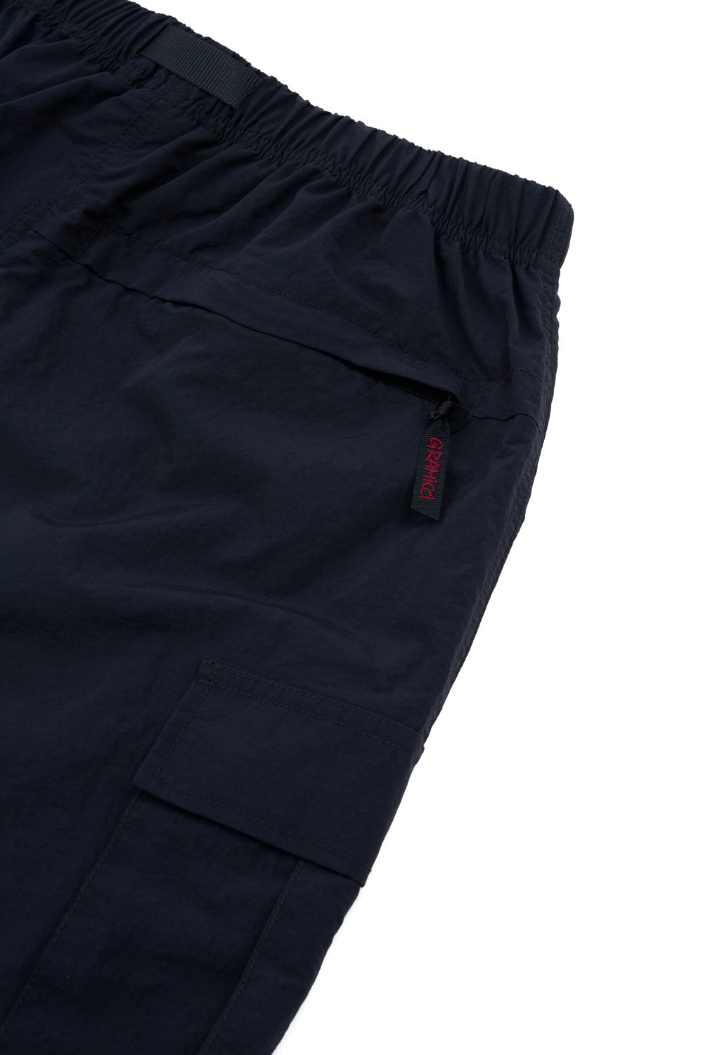 Gramicci Men's Nylon Explorer Cargo Shorts - Black