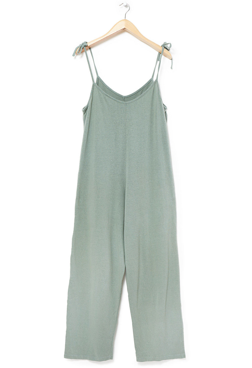 Jungmaven Women's Sespe Pant Romper - Clay Green