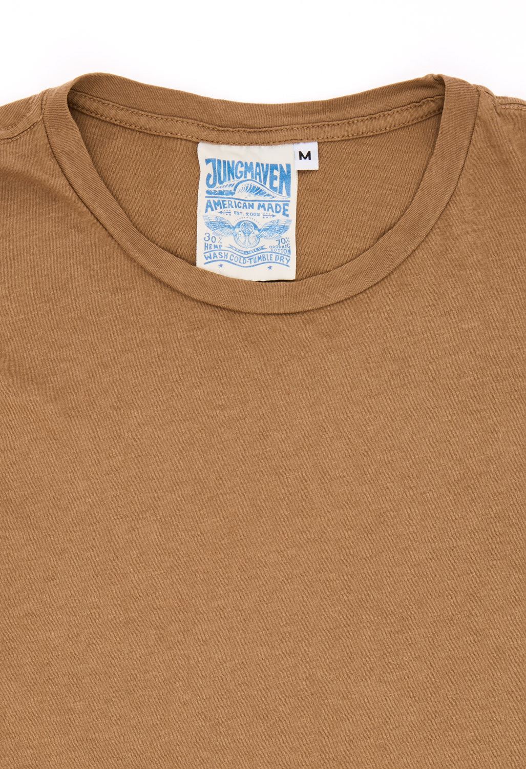 Jungmaven Women's Cropped Ojai Tee - Coyote