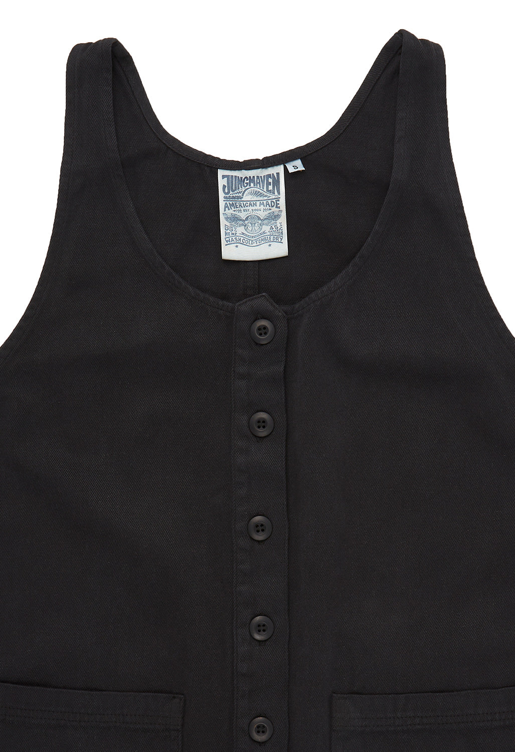 Jungmaven Women's Jumper Dress - Black