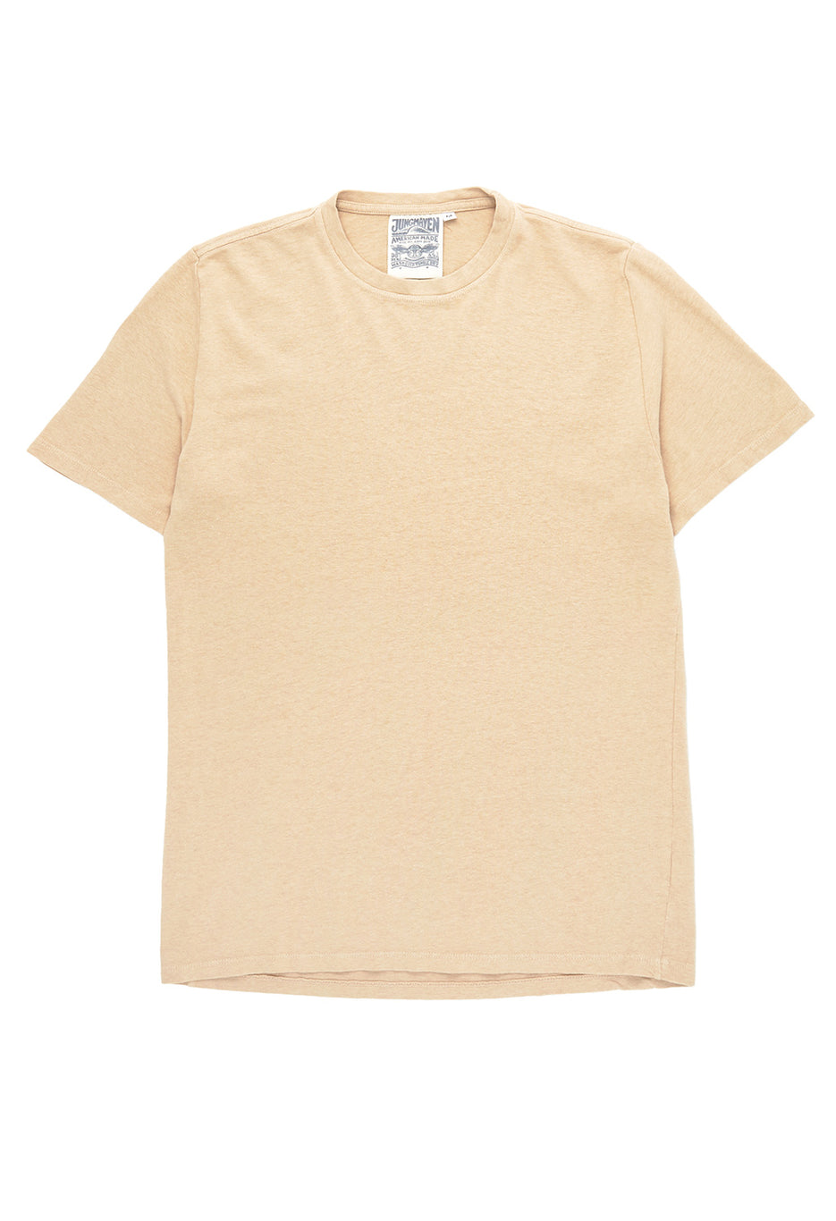 Jungmaven Men's Baja Tee - Oat Milk