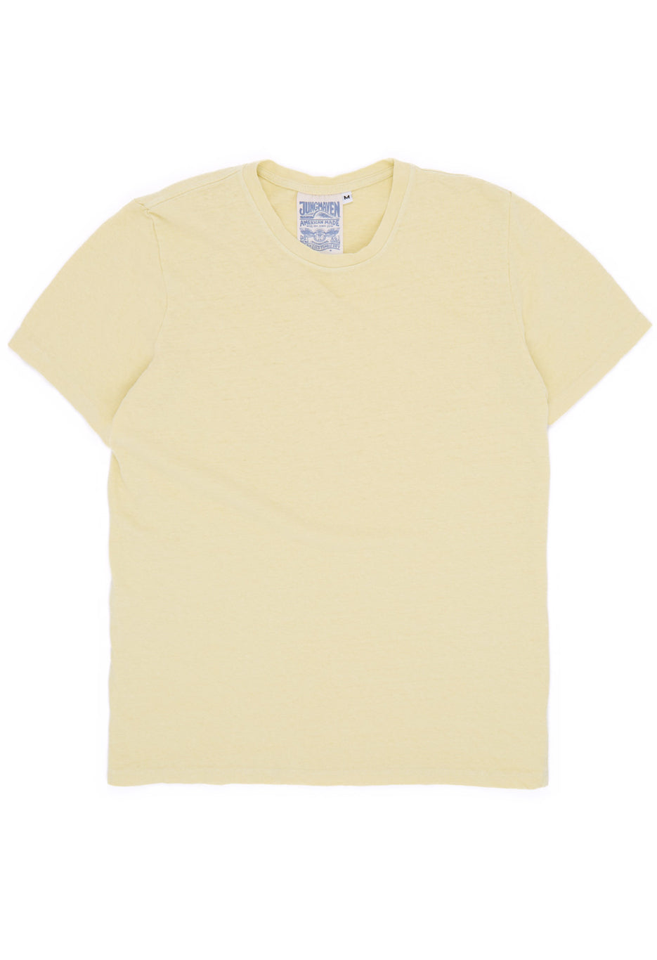Jungmaven Men's Baja Tee - Sunbleached Yellow