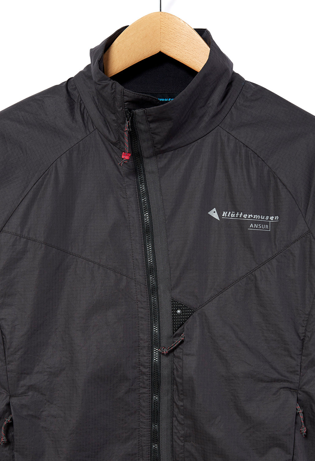 Klattermusen Men's Ansur Wind Jacket - Raven Black