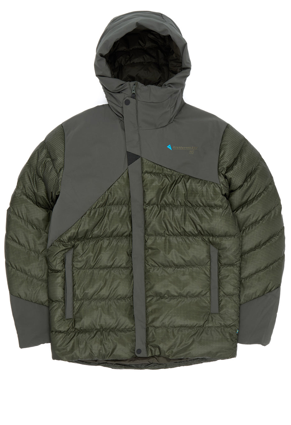 Klattermusen Men's Ra Hooded Jacket - Dark Dusty Green