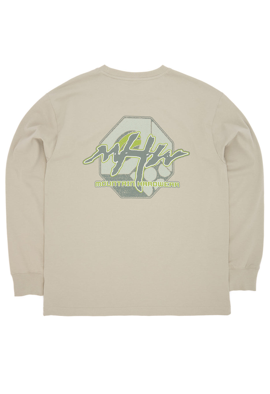 Mountain Hardwear Men's MHW Archive Long Sleeve T-Shirt - Sandblast