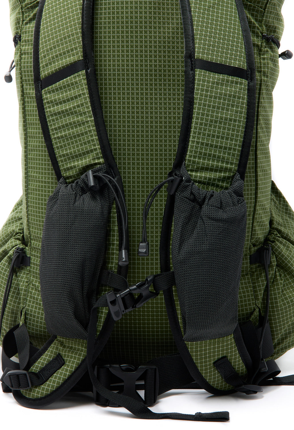Pa'lante Packs Desert Pack with Pad + Sleeve - Pine Gridstop / Black Uhmwpe Grid Mesh