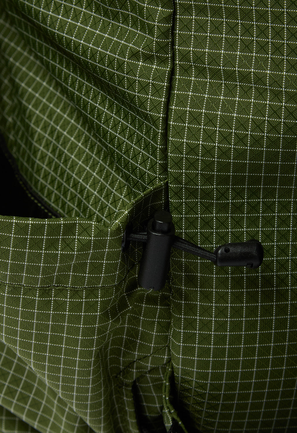 Pa'lante Packs Desert Pack with Pad + Sleeve - Pine Gridstop / Black Uhmwpe Grid Mesh
