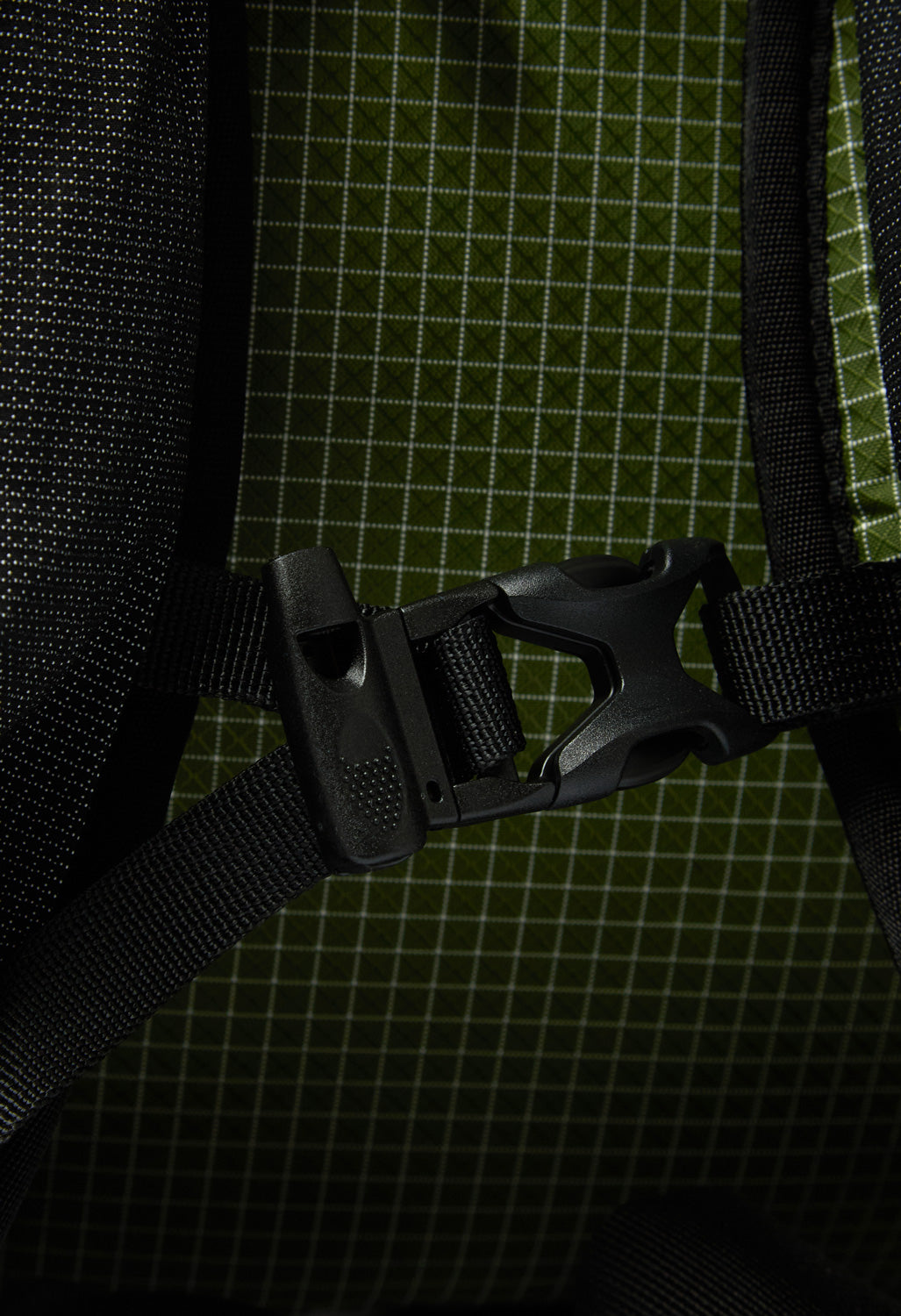 Pa'lante Packs Desert Pack with Pad + Sleeve - Pine Gridstop / Black Uhmwpe Grid Mesh