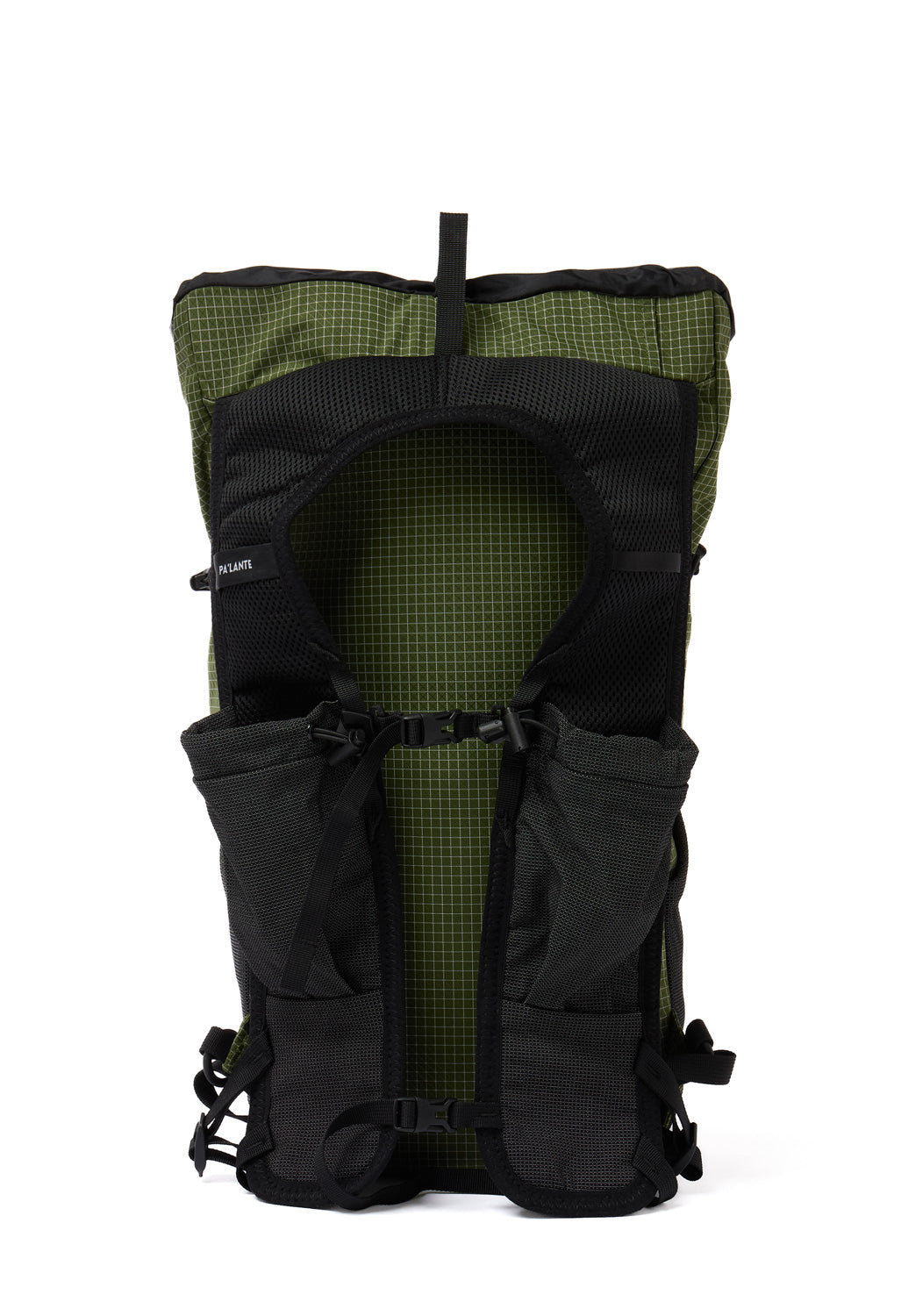 Pa'lante Packs Joey with Pad + Sleeve - Pine Gridstop / Black Uhmwpe Grid Mesh