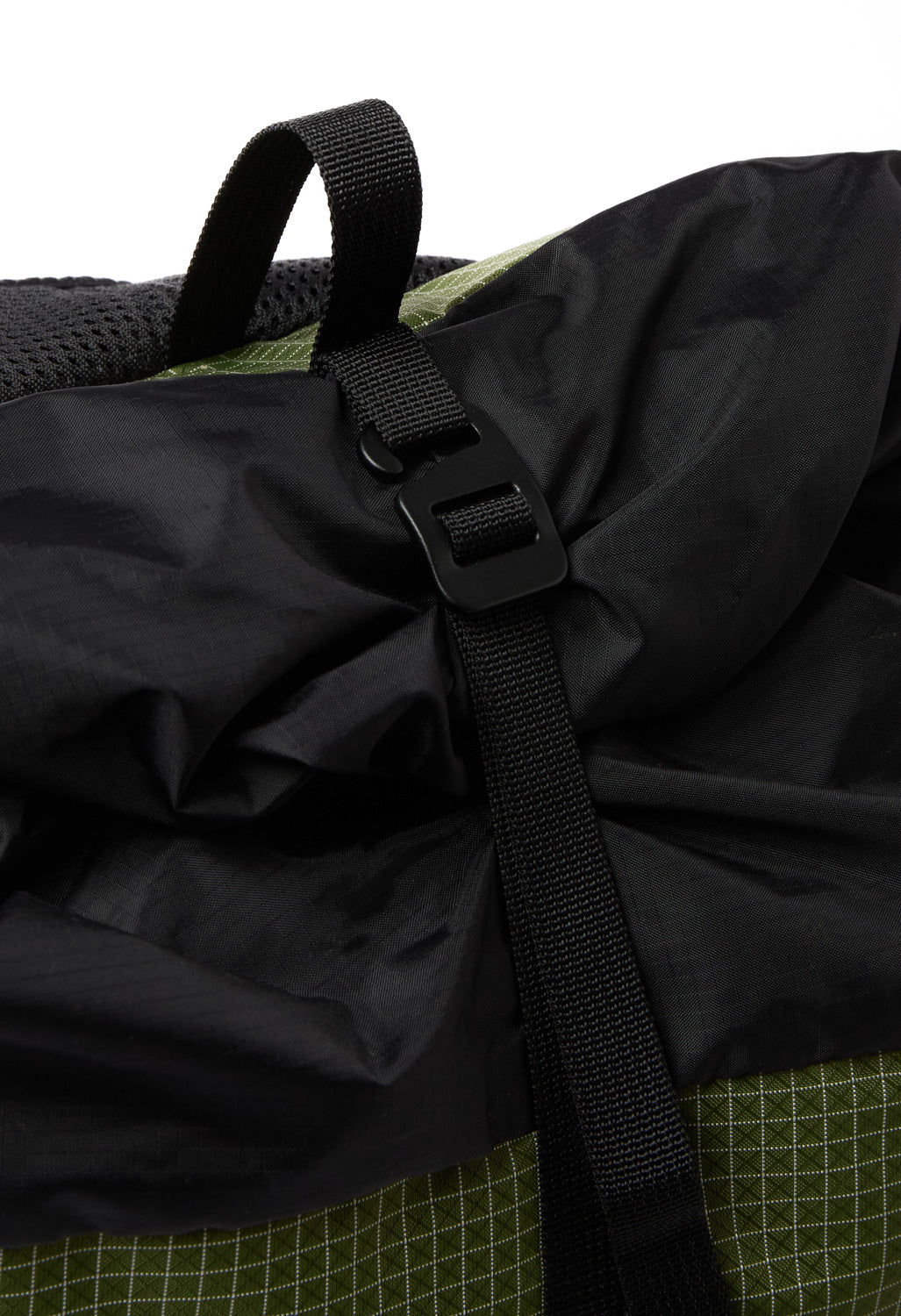 Pa'lante Packs Joey with Pad + Sleeve - Pine Gridstop / Black Uhmwpe Grid Mesh