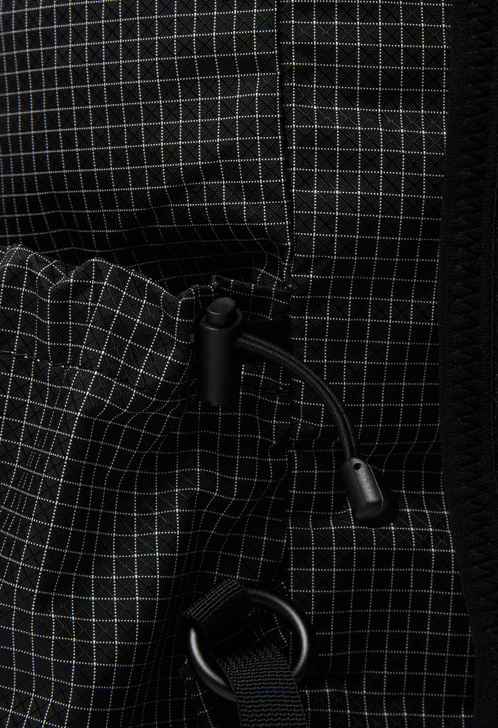 Pa'lante Packs V2 Pack with Joey Straps - Black Gridstop / Black UHMWPE Grid Mesh