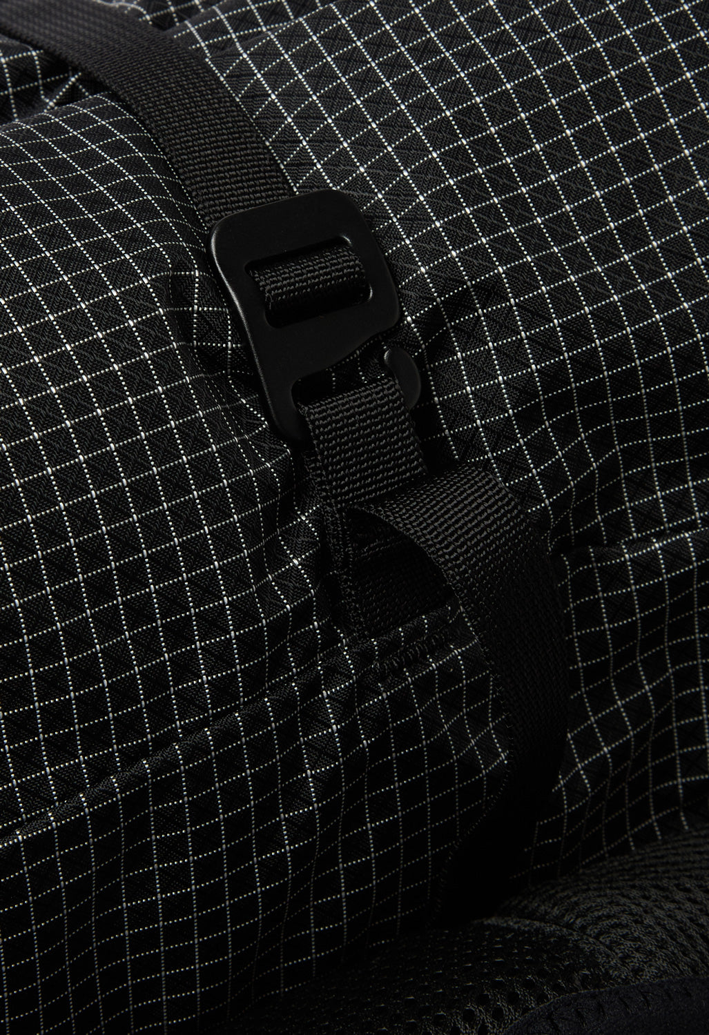 Pa'lante Packs V2 Pack with Joey Straps - Black Gridstop / Black UHMWPE Grid Mesh