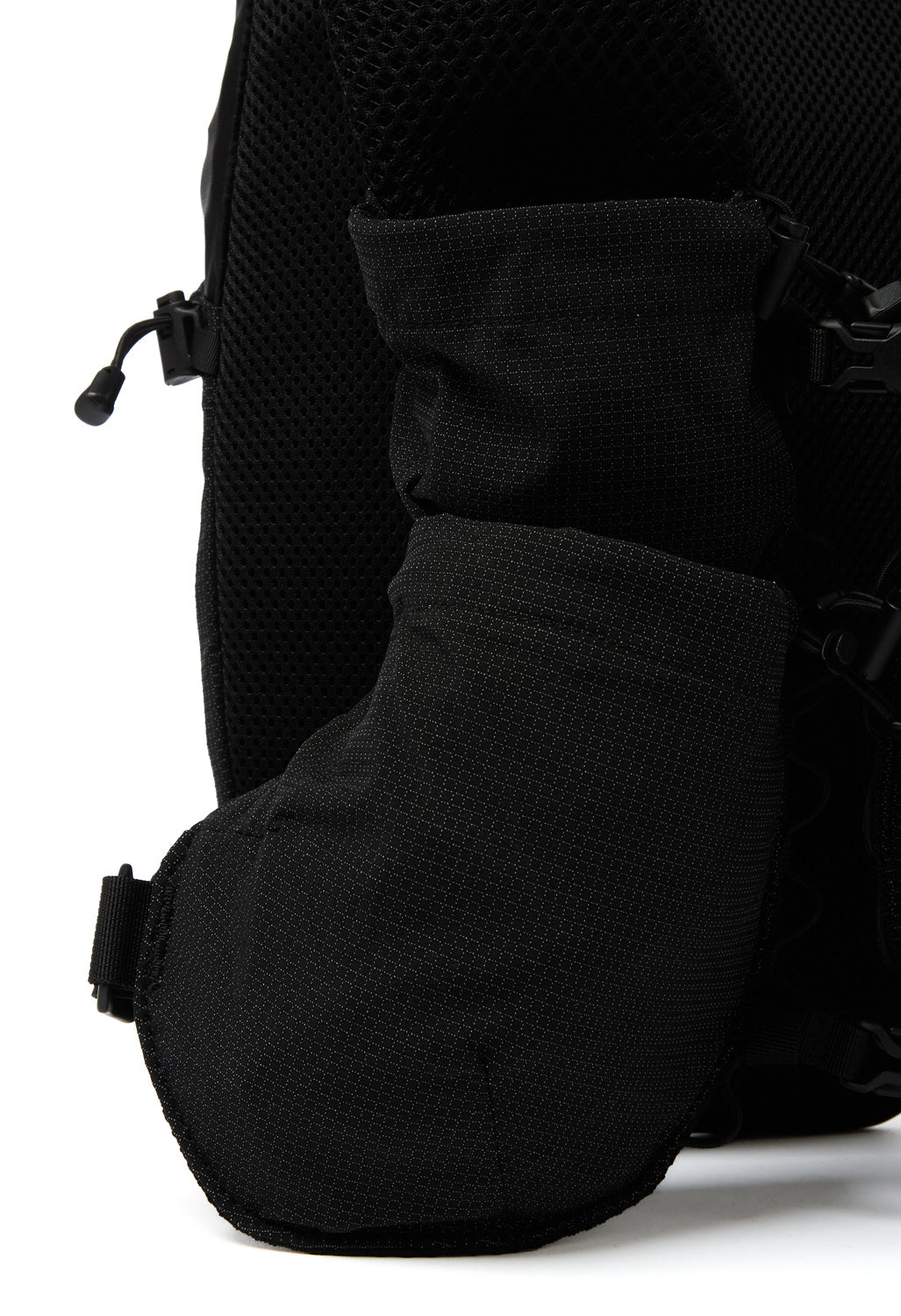 Pa'lante Packs Turtle Pack - Black Robic / Black UHMWPE Grid Mesh