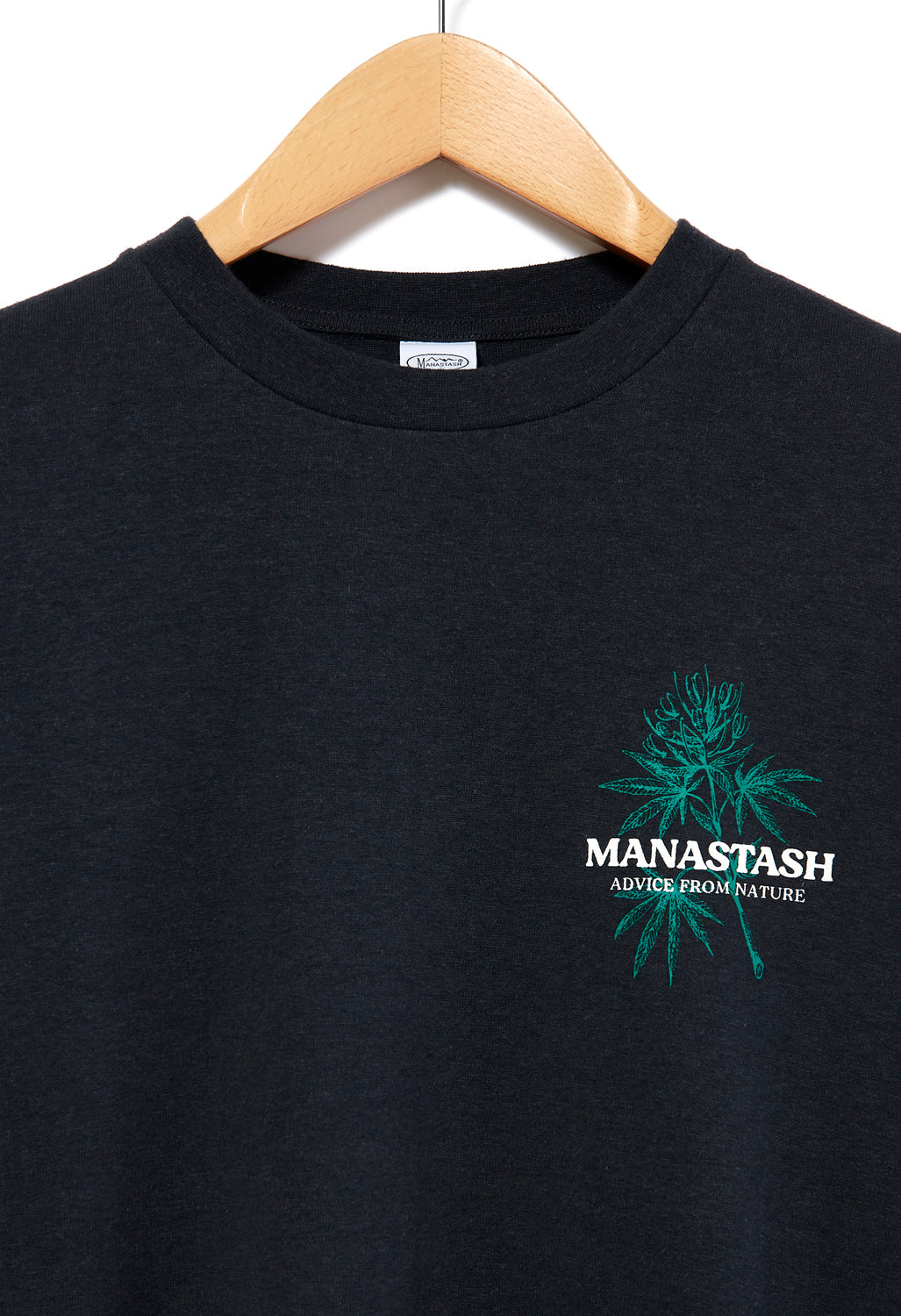 Manastash Hemp AFN Men's Long Sleeve T-Shirt - Black