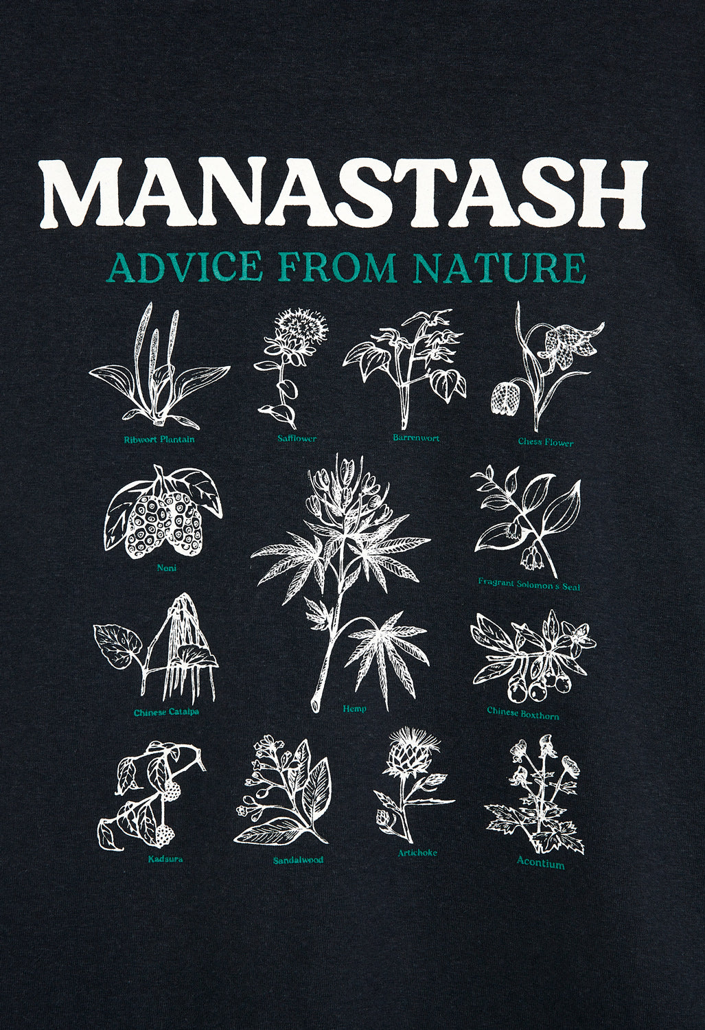 Manastash Hemp AFN Men's Long Sleeve T-Shirt - Black