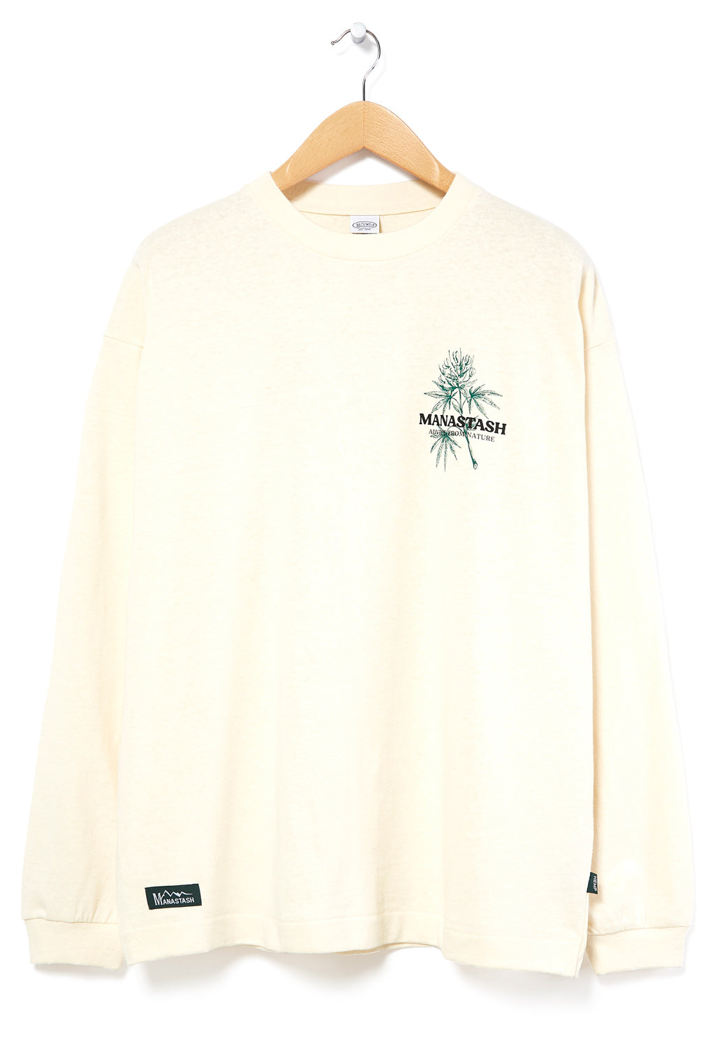 Manastash Hemp AFN Men's Long Sleeve T-Shirt - Natural