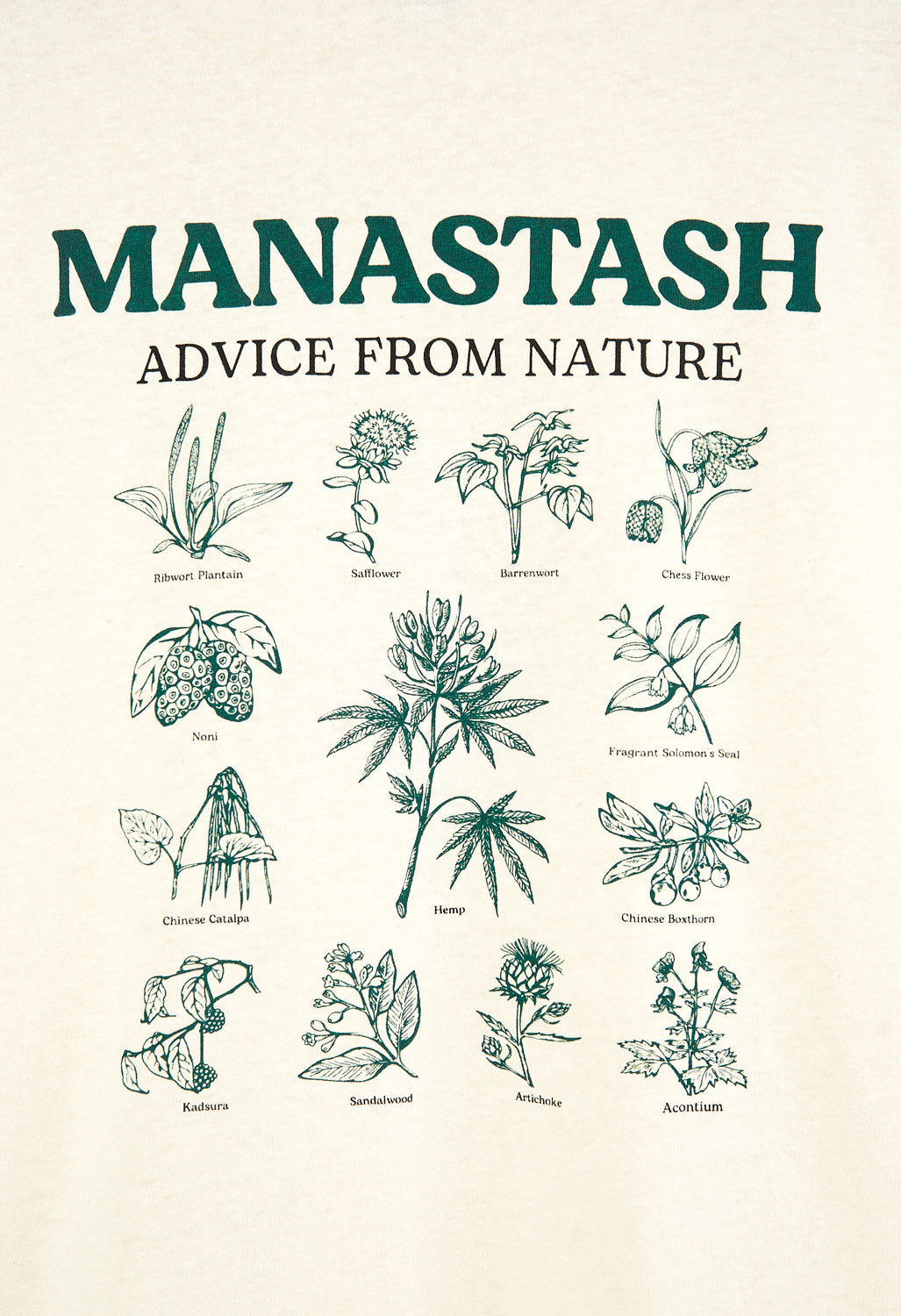 Manastash Hemp AFN Men's Long Sleeve T-Shirt - Natural