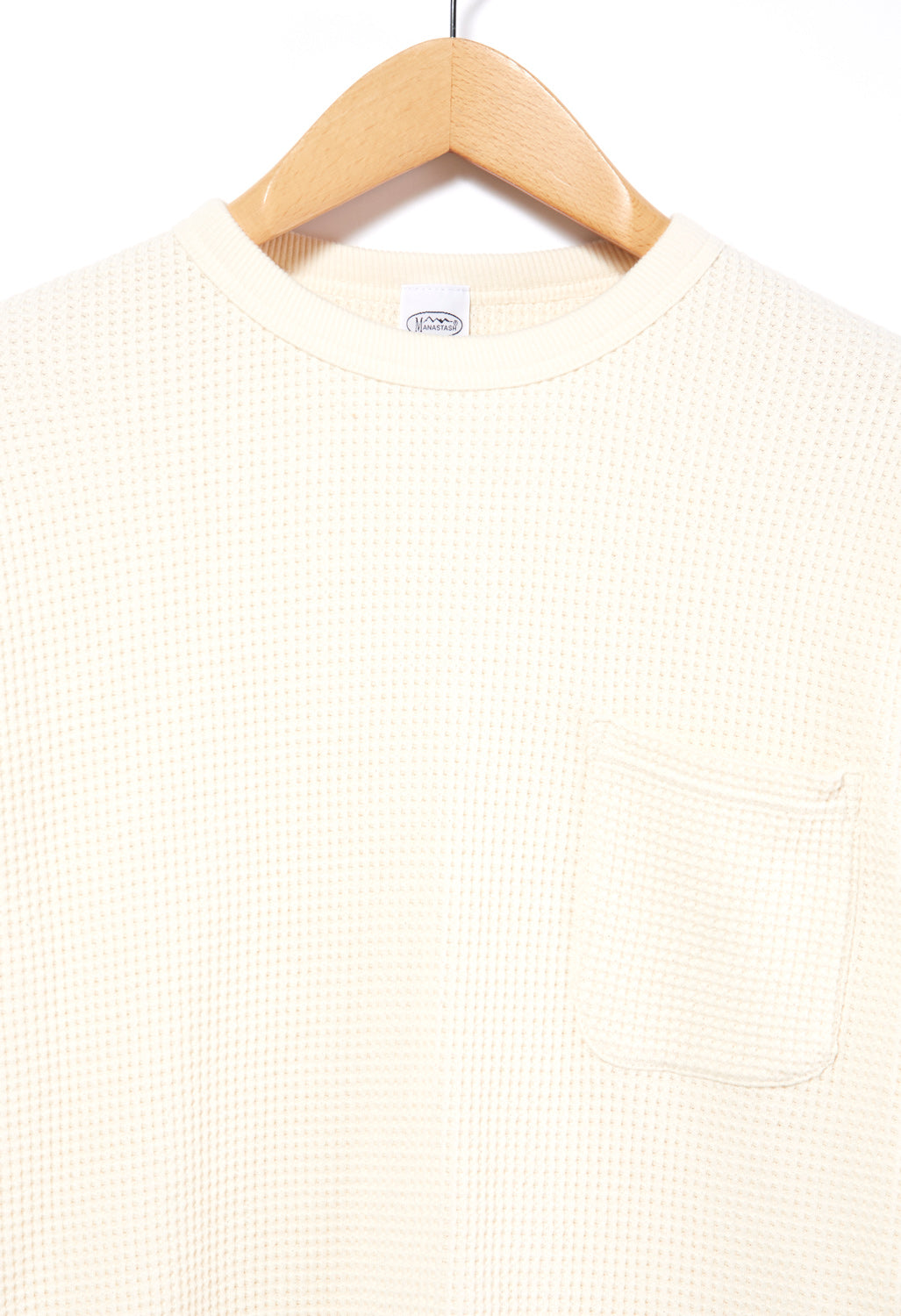 Manastash Men's Heavy Snug Thermal Long Sleeved T-Shirt - Natural