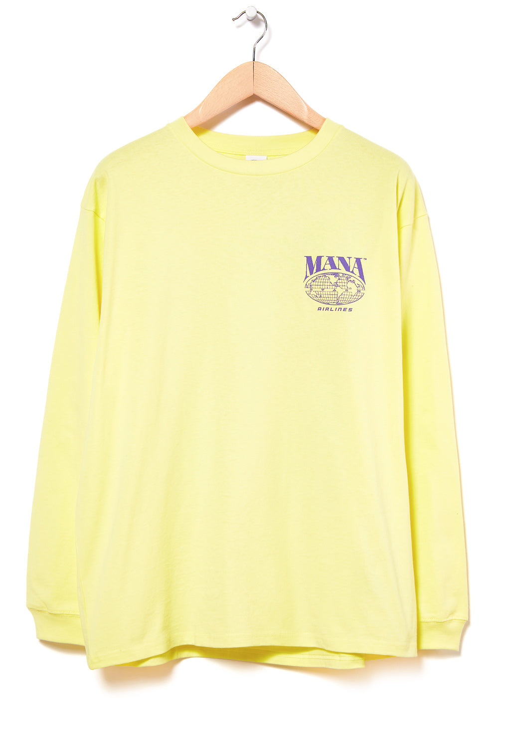 Manastash Men's Citee Airlines T-Shirt - Lemon