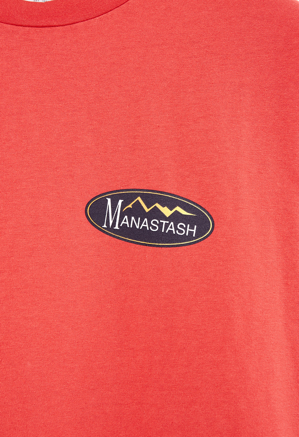 Manastash Men's Original Logo T-Shirt - Red