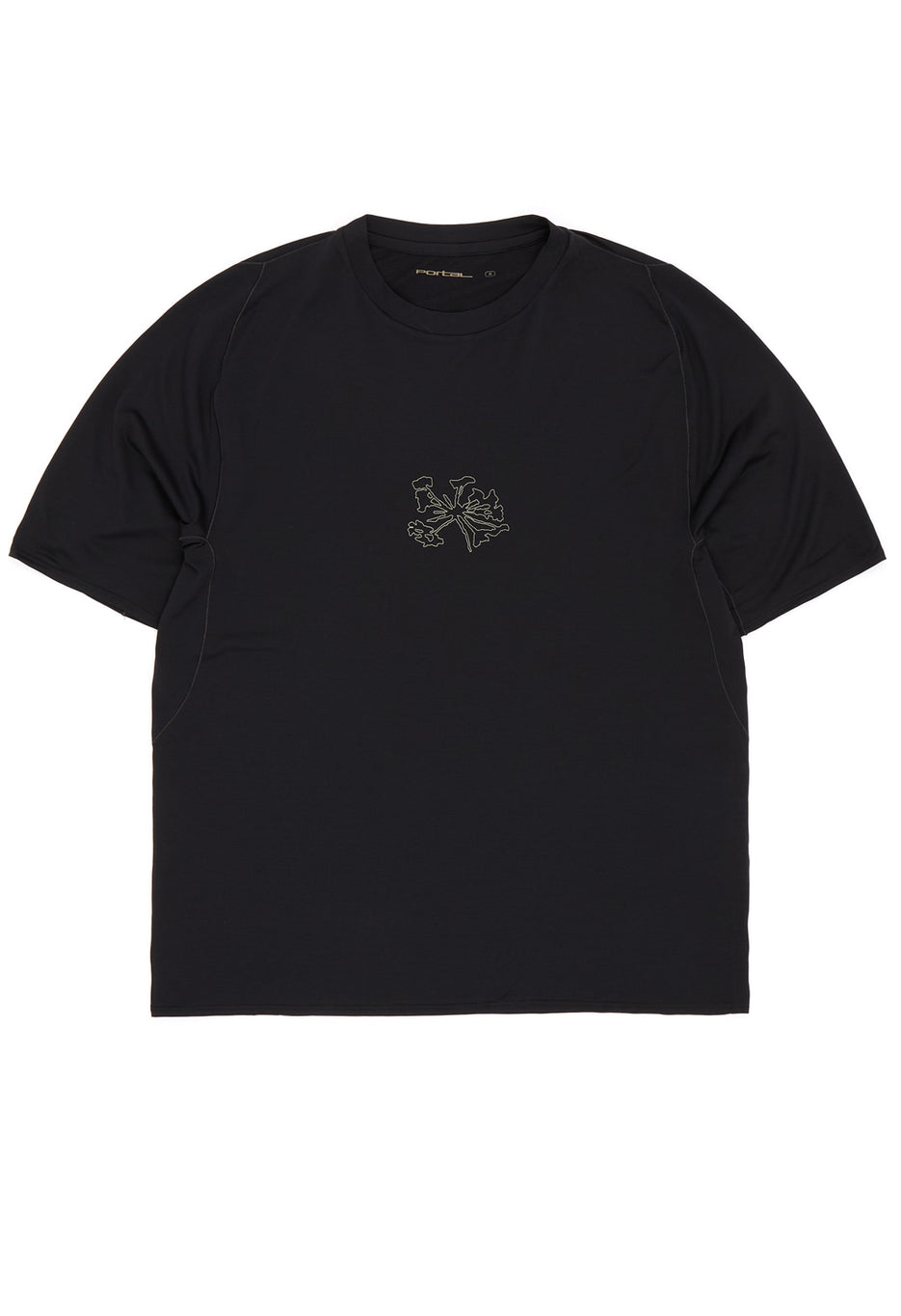 Portal Men's Lateral Peak T-Shirt - Black Beauty