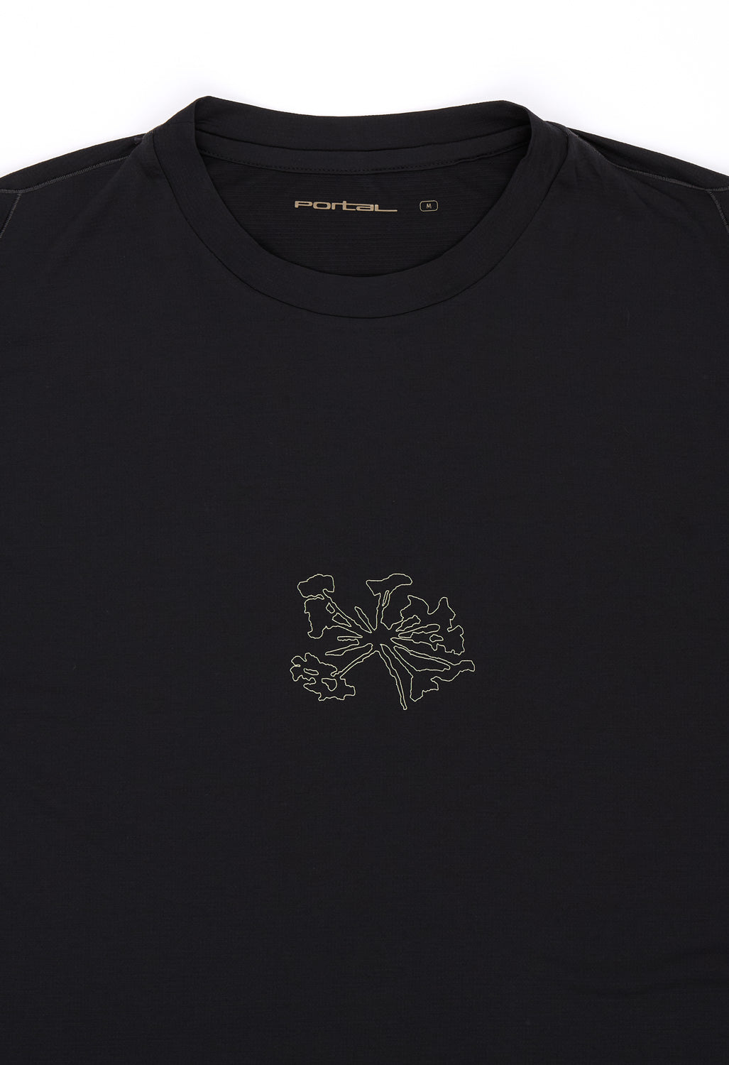 Portal Men's Lateral Peak T-Shirt - Black Beauty