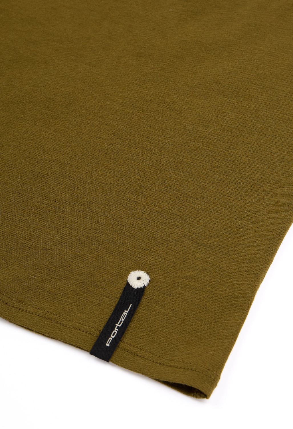 Portal Men's Drift Merino Tee - Dark Olive