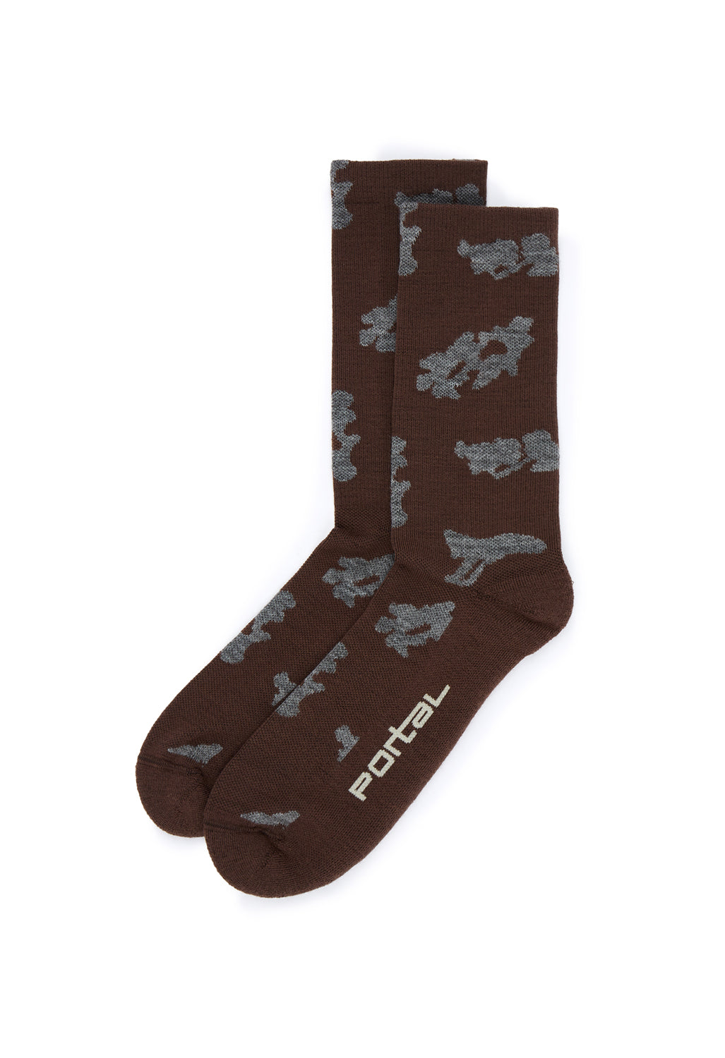 Portal Ritual Merino Socks - Slate Black