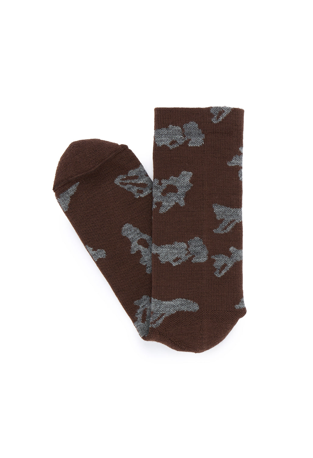 Portal Ritual Merino Socks - Slate Black