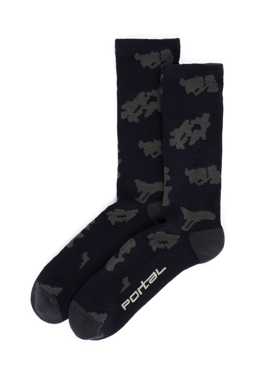 Portal Ritual Merino Socks - Blue Graphite