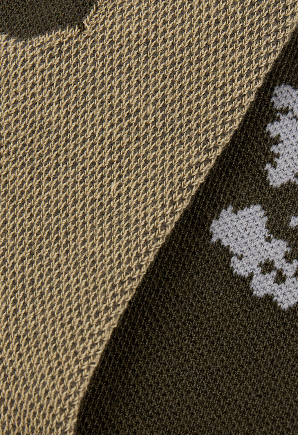 Portal Pattern Active Socks - Dusky Green