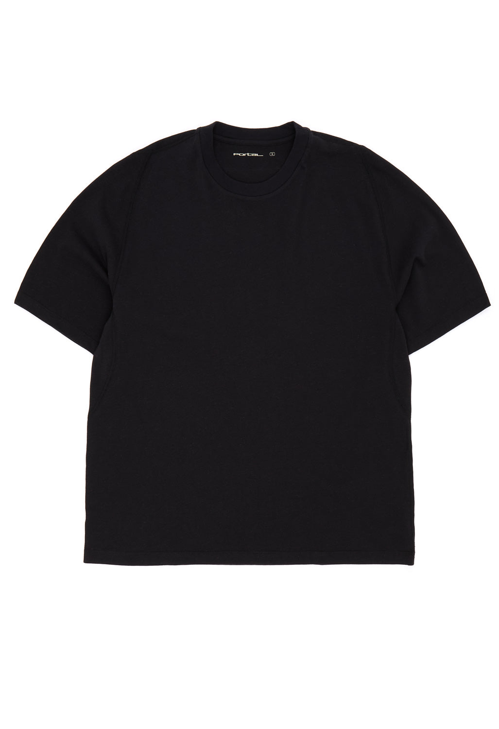 Portal Men's Root Hemp Short Sleeve T-Shirt - Black Beauty