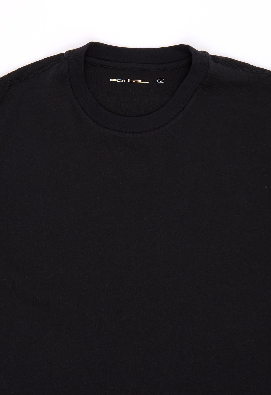 Portal Men's Root Hemp Short Sleeve T-Shirt - Black Beauty
