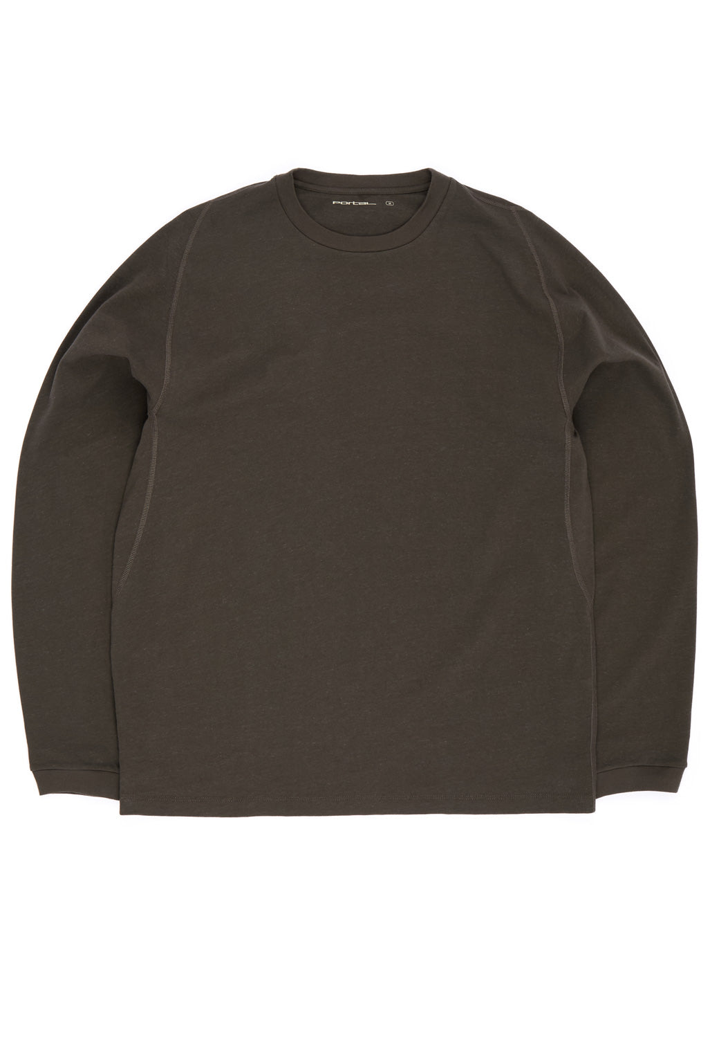 Portal Men's Root Hemp Long Sleeve Tee - Beluga