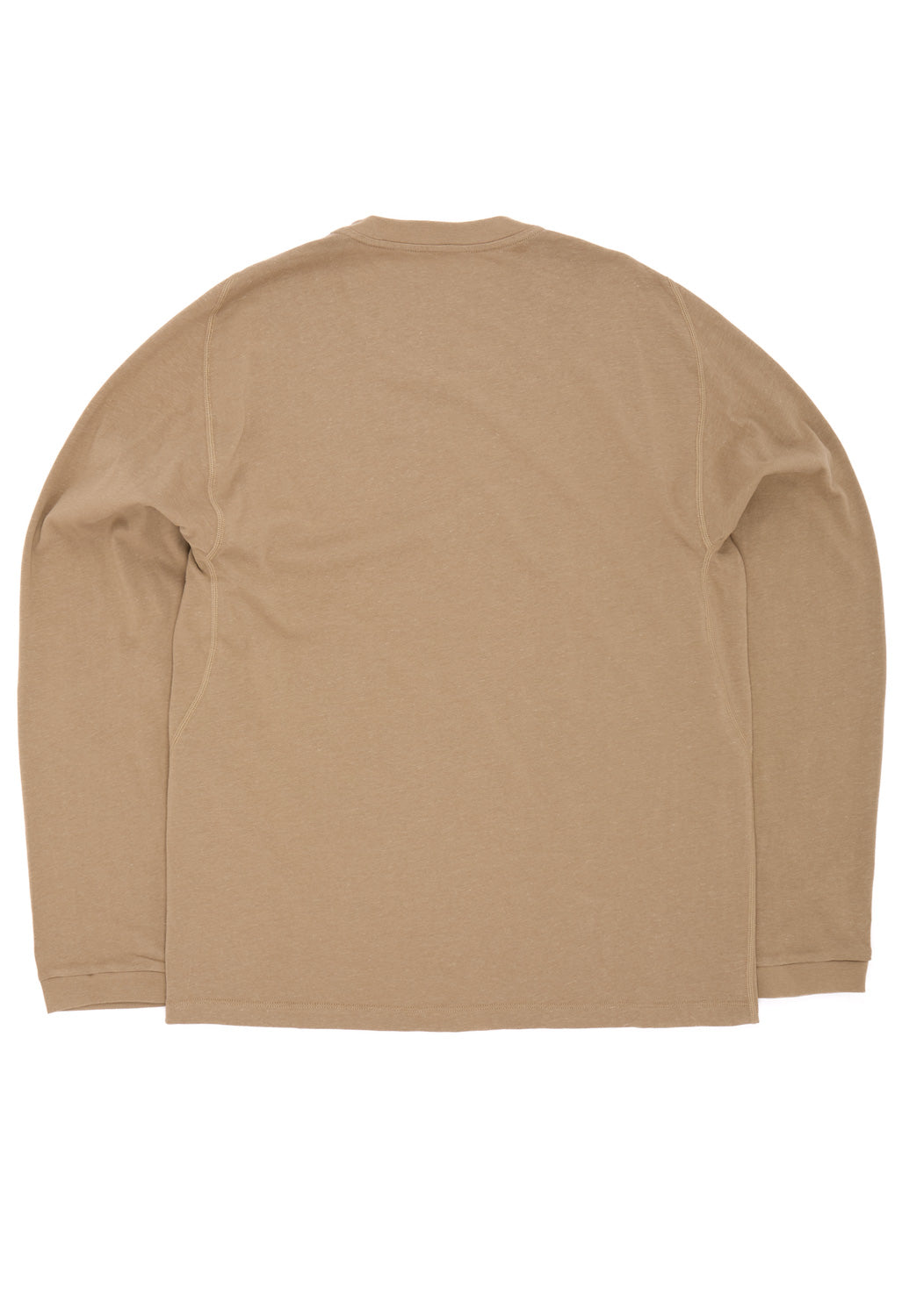 Portal Men's Root Hemp Long Sleeve T-Shirt - Greige