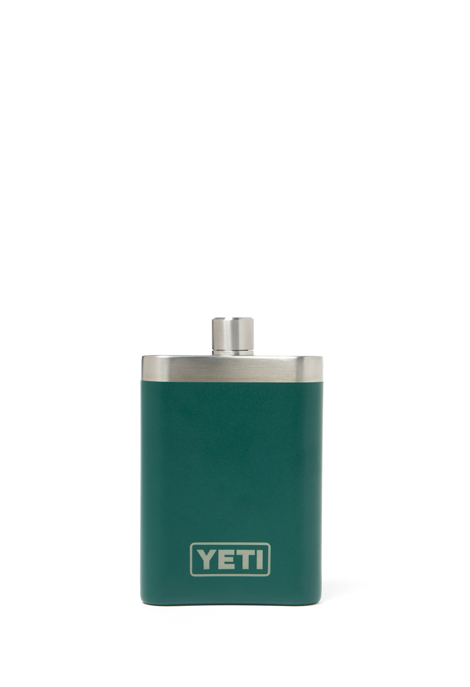 YETI Rambler Flask - Black Forest Green