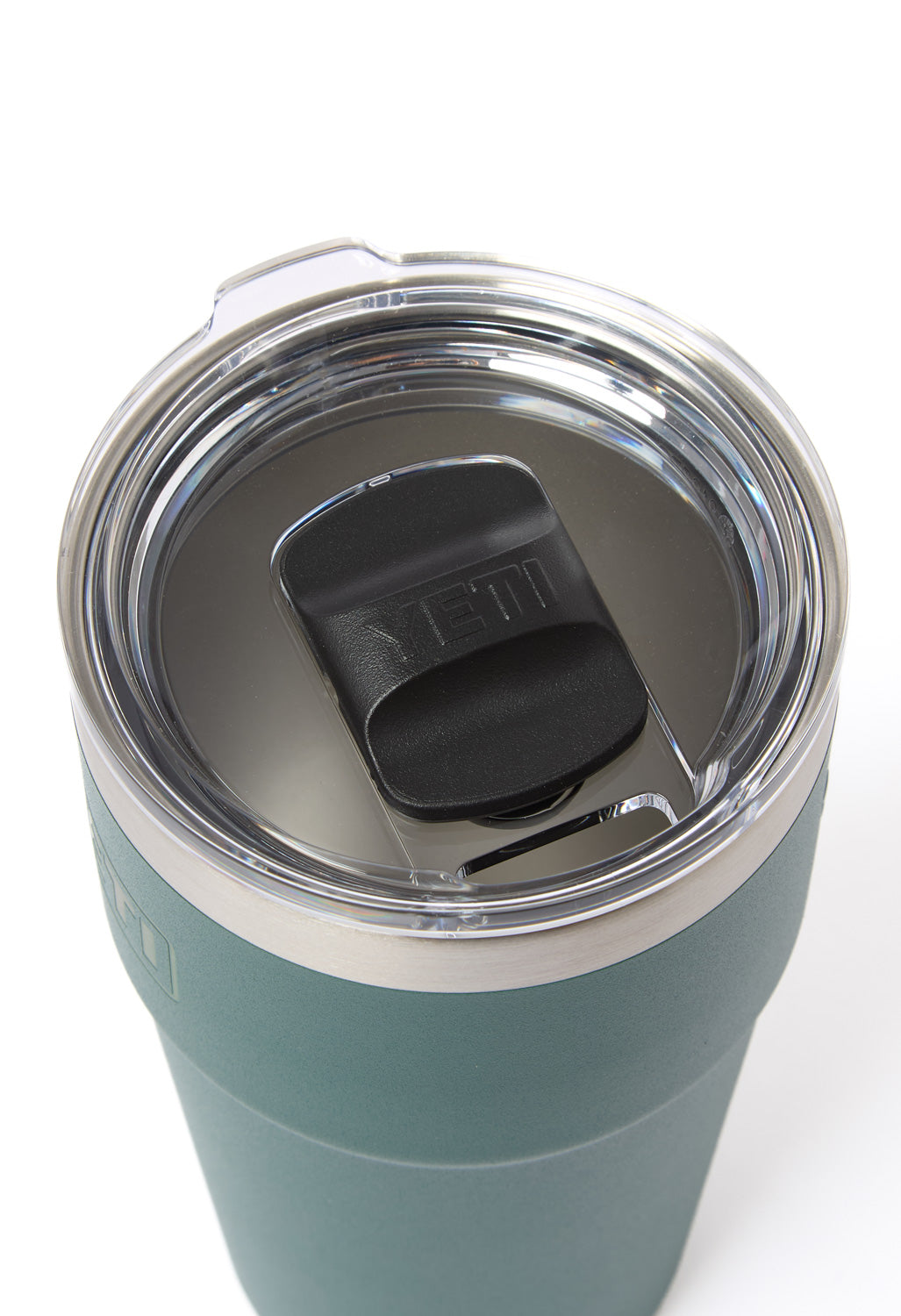YETI Rambler 20oz Stackable Cup - Black Forest Green