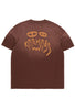 Karma8A Logo Ombre Tee - Brown