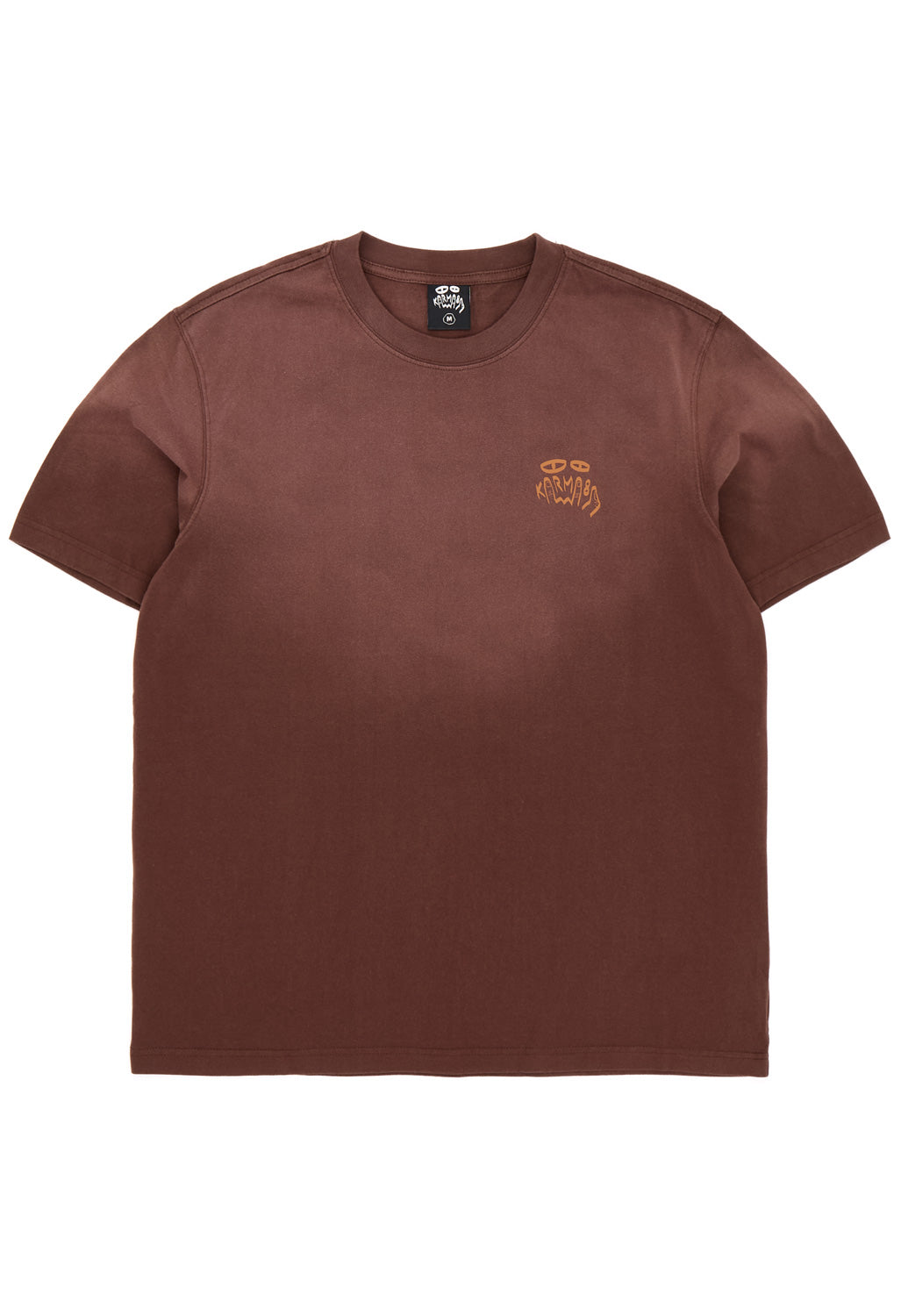Karma8A Logo Ombre Tee - Brown