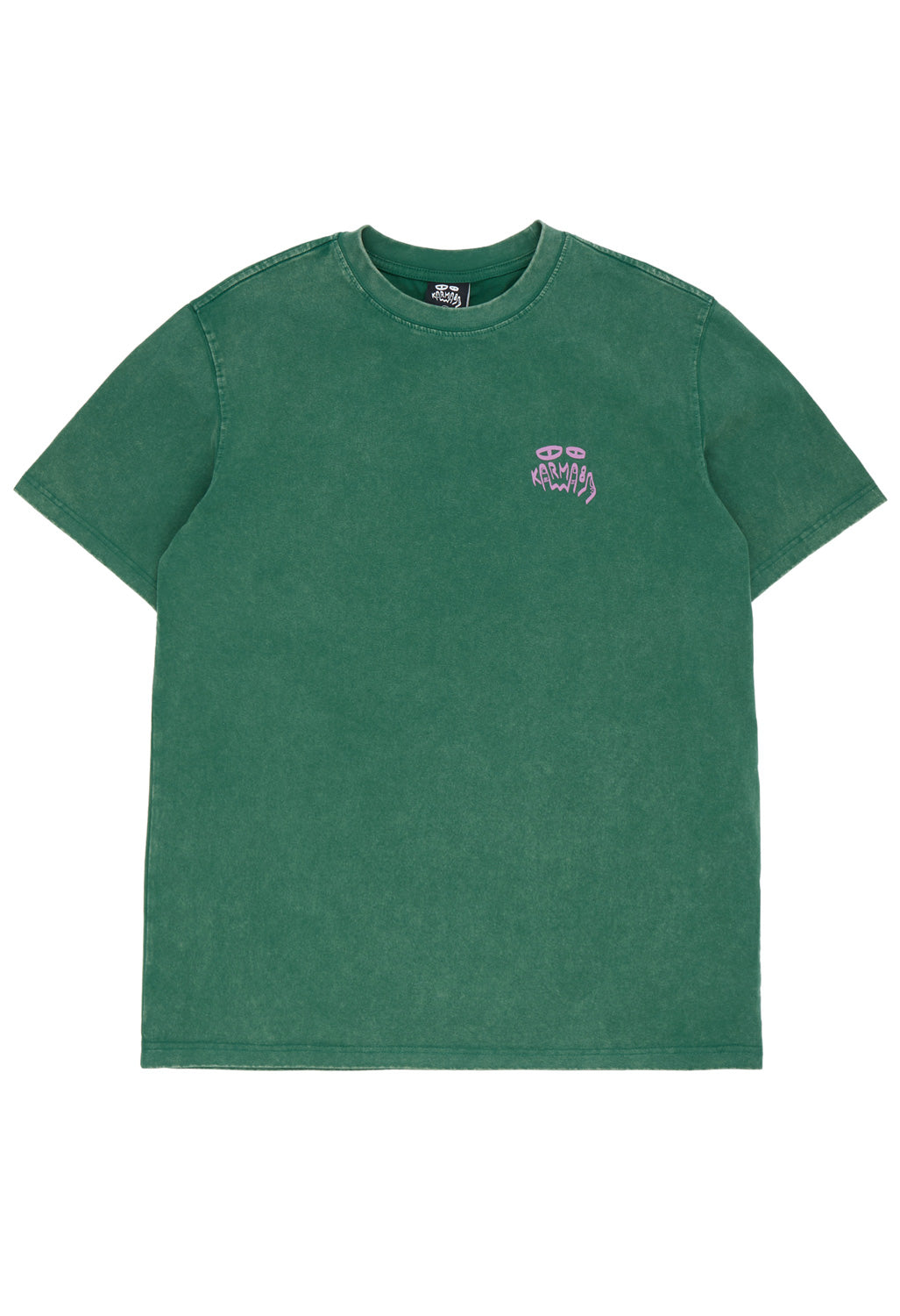 Karma8A Men's Washed Tee - Green
