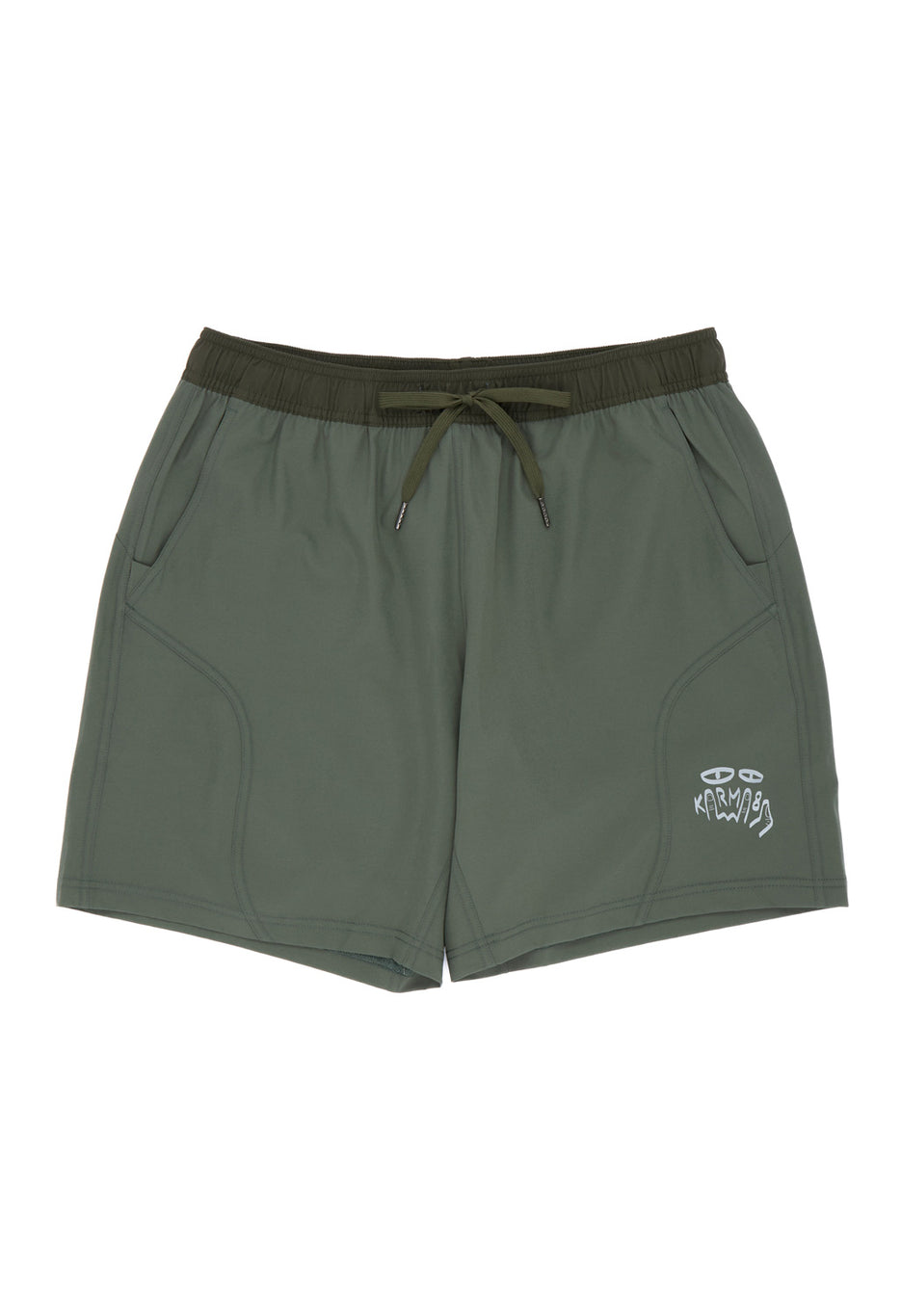 Karma8A Men's Gym Shorts - Green