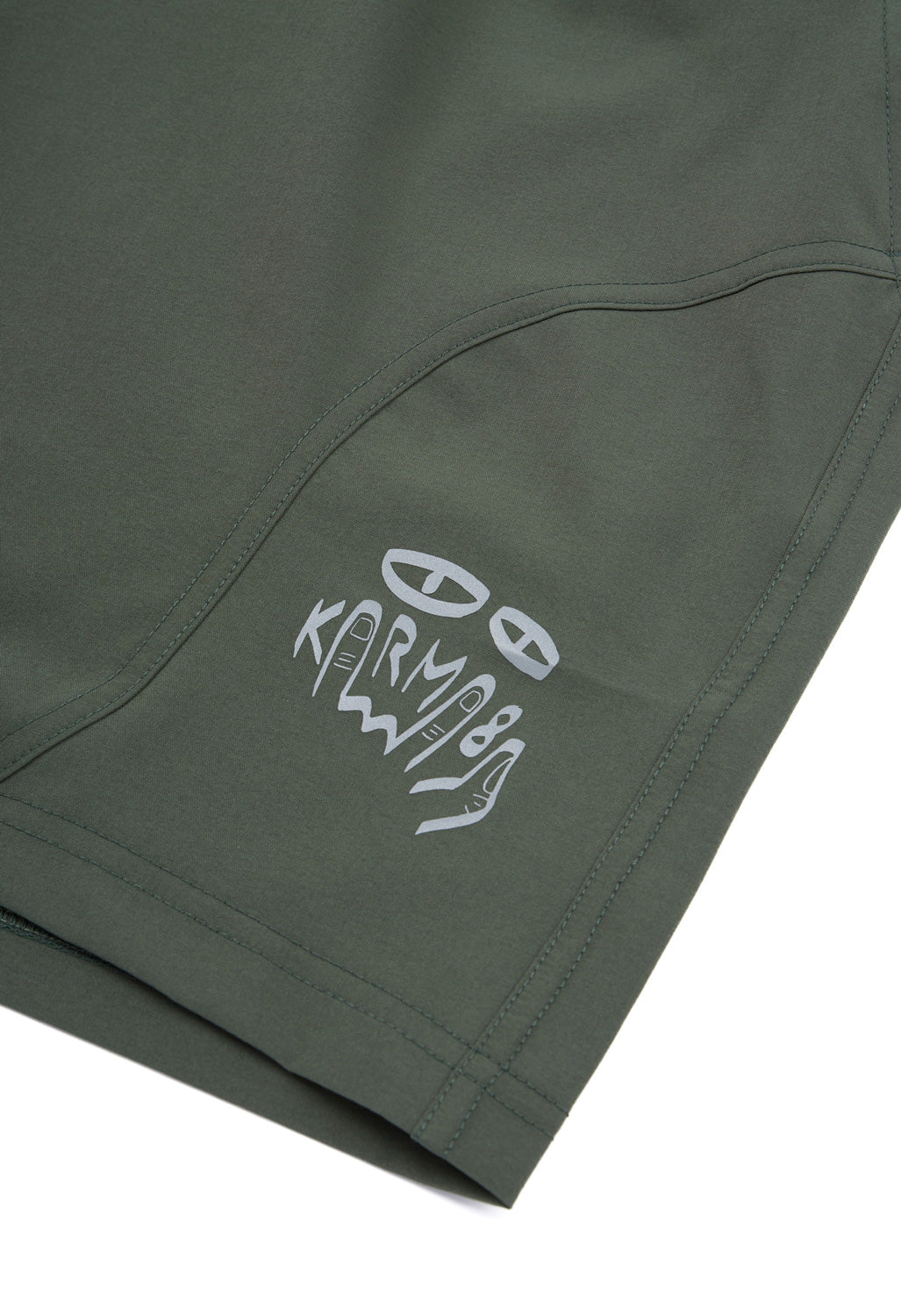 Karma8A Men's Gym Shorts - Green