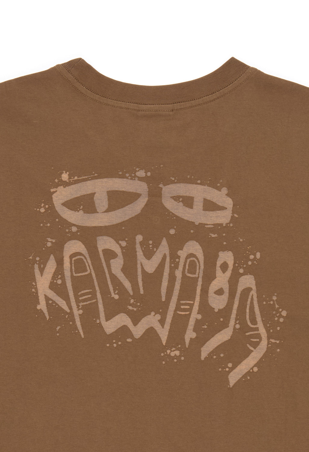 Karma8A Men's Fleur Laser Tee - Brown