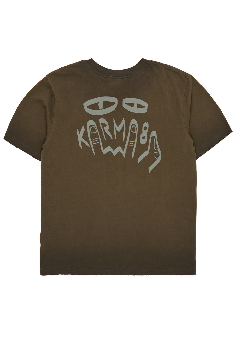 Karma8A Men's Logo Brume Tee - Green