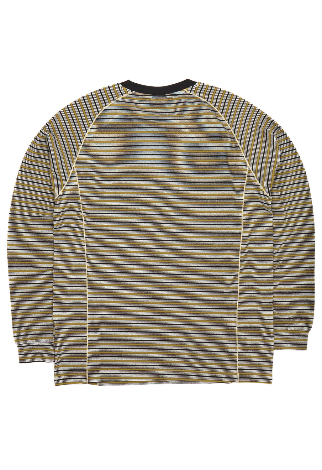 Karma8A Men's Contraste Long Sleeve Tee - Green