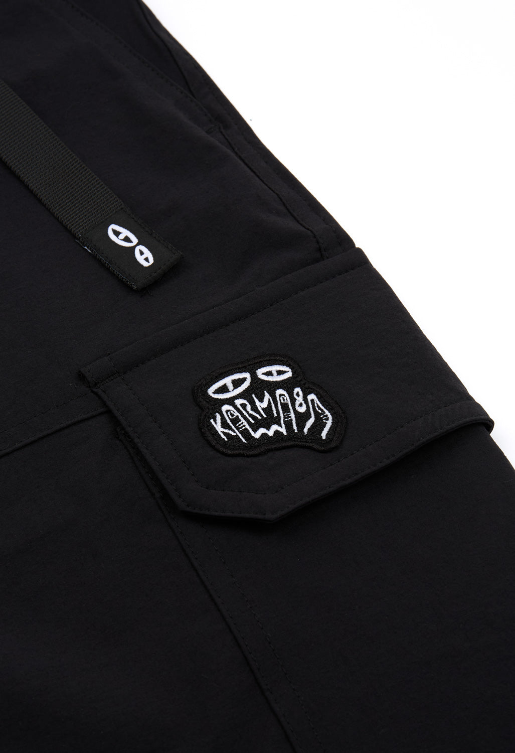 Karma8A Men's Vetement Cargo Pants - Black