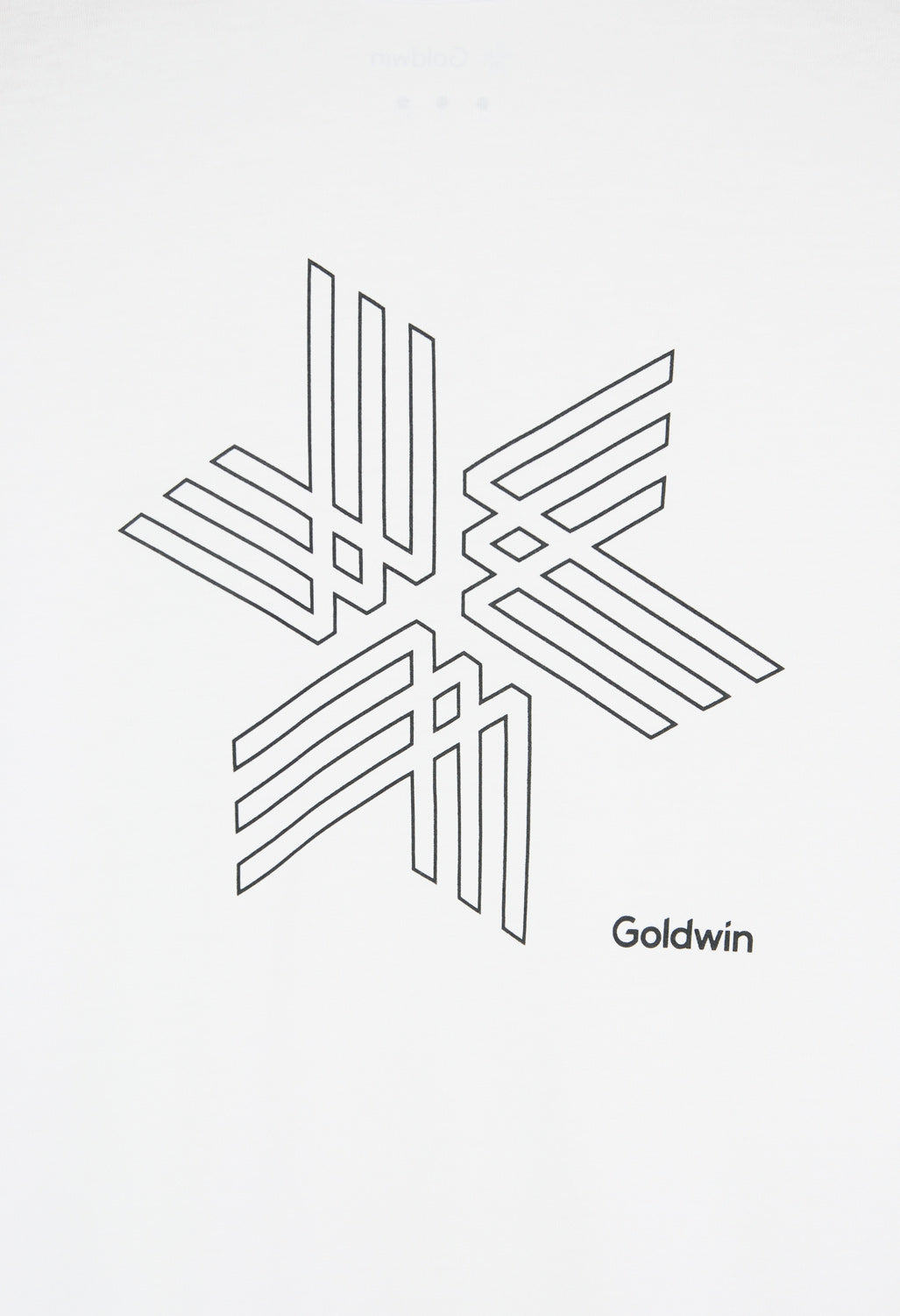 Goldwin Men's Big Logo T-shirt - White
