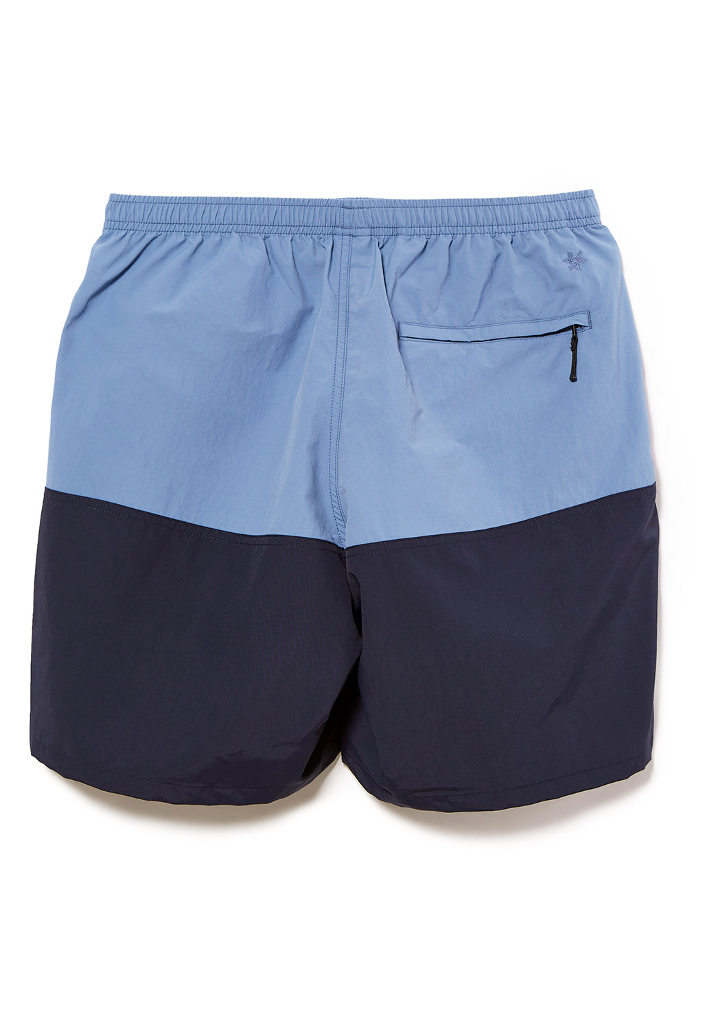 Goldwin Men's Nylon Bicolor Shorts 7" - Horizon Blue/Ink Navy